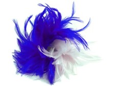 Haarclip mit Federn Hut Deko