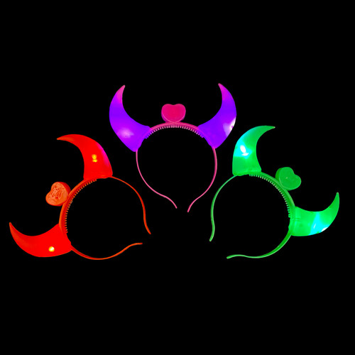 Led haarreif devil 3 - haarreif,