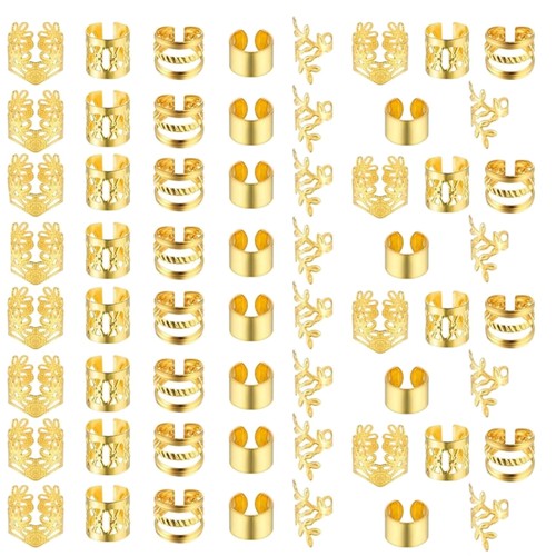 Haarschmuck gold stueck - gold, 50