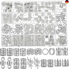 220 Stück Dreadlocks Schmuck