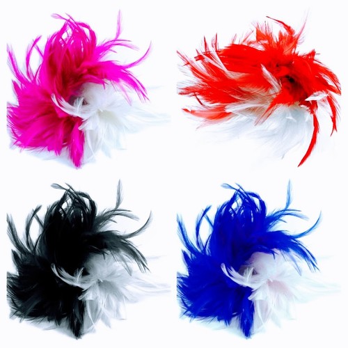 Haarclip mit federn - haarclip,