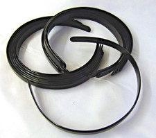 12 schwarze Haarreifen