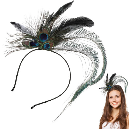 Pfau feder kopfschmuck - kopfschmuck, für