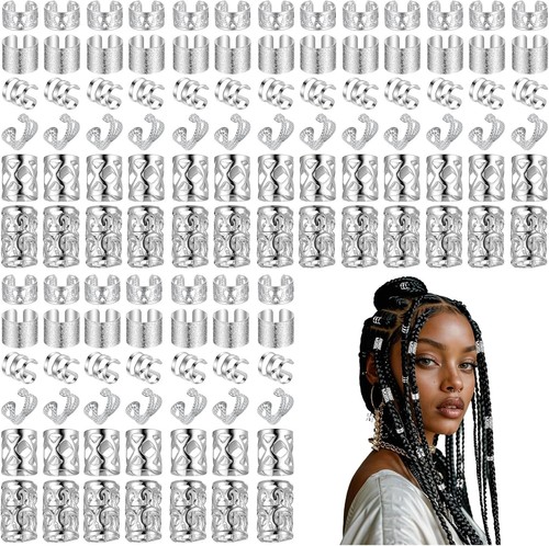 Dreadlocks schmuck silber 120 - dreadlocks,