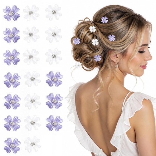 Stück blumen haarspangen - 20,