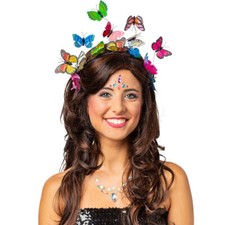 Kopfschmuck,Haarreif,bunt,Fee