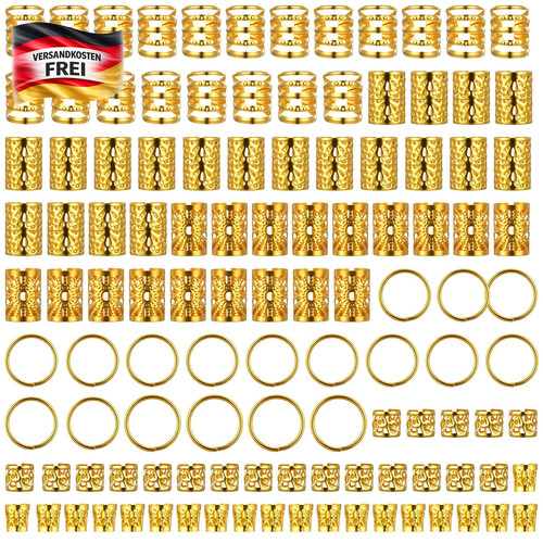 Haarschmuck gold ringe - haarschmuck,