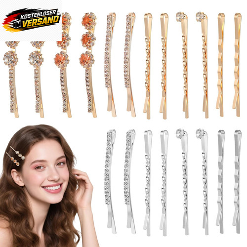 Strass haarspangen damen - haarspangen,
