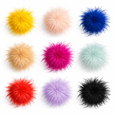 Federbrosche Straußenfeder