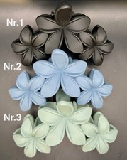 3 Stück Haarspange Groß mit